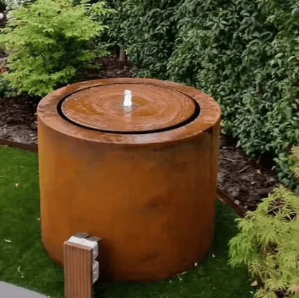 corten steel water fountains corten steel water fountains