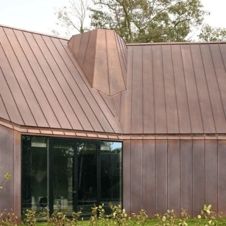 Corten standing seam roofing Corten standing seam roofing