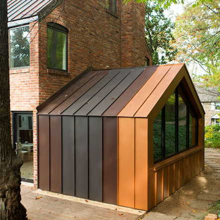 corten standing seam corten standing seam